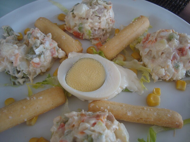 Ensaladilla de cangrejo