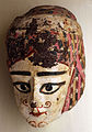 Epoca tarda o tolemaica, maschere funerarie per sarcofago o per mummia, 664-30 ac ca. 01.JPG