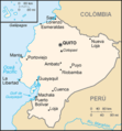 Map of Ecuador in Catalan. Translation from File:Ec-map.png in English
