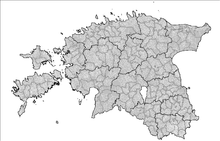 Populated places in Estonia Estonia populated places.png