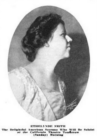 <span class="mw-page-title-main">Ethelynde Smith</span> American singer
