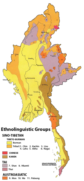 Image illustrative de l’article Langues en Birmanie