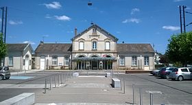 A Gare de La Souterraine cikk illusztráló képe