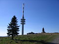 Deutsch: Neuer Fernsehturm und Wetterradaranlage auf dem Feldberg