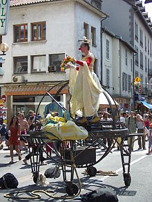 Festival of Street theatre at Aurillac