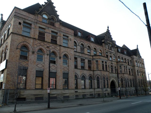 Fifth Avenue High School, built in 1894, at 1800 5th Avenue.