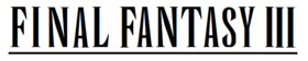 Final Fantasy III wordmark.png