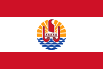 Vlag van  Frans-Polinesië