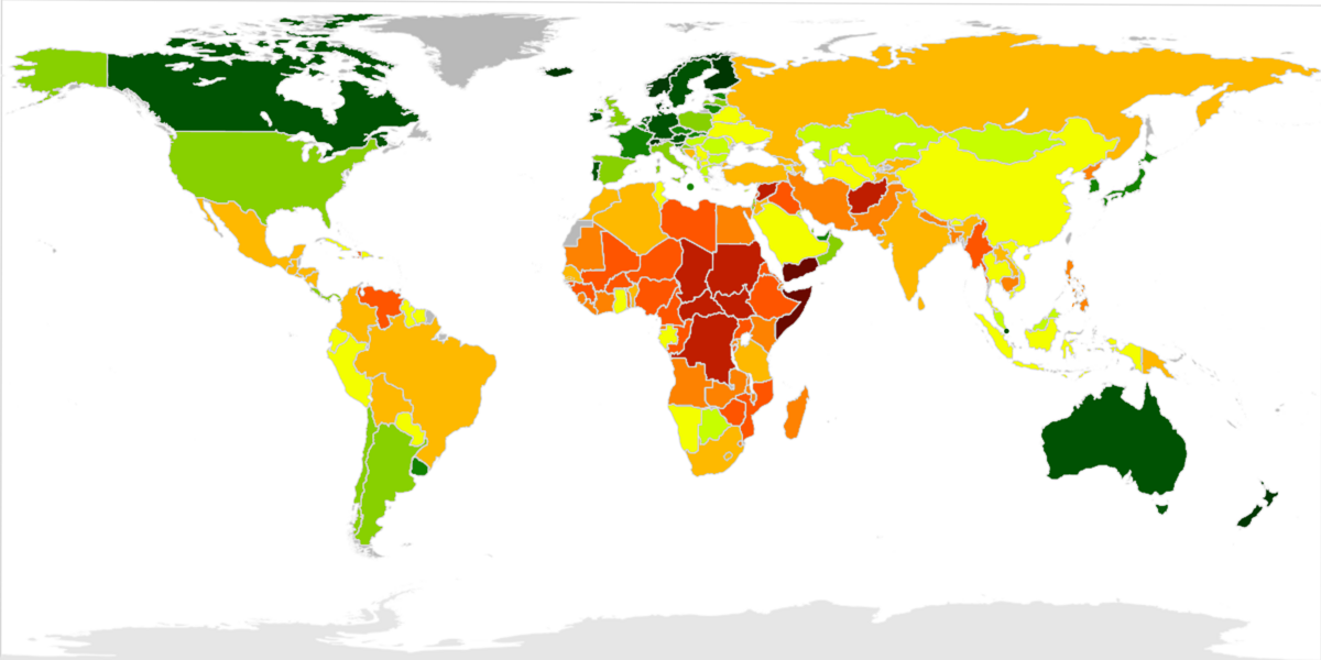 Mapped: The State of Economic Freedom in 2023