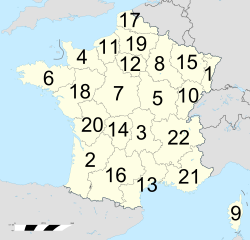 Frankrikes regioner