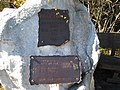 English: Monument for Fritz Strobl, olympic champion Deutsch: Denkmal für Olympiasieger Fritz Strobl