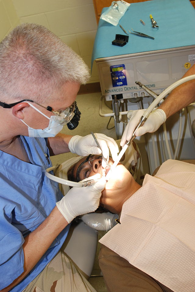 GI at Guantanamo visits the dentist