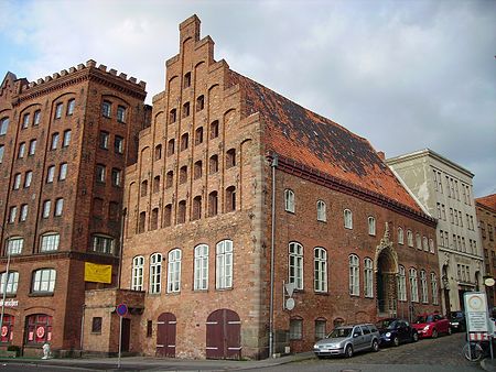 Gebaeude an der Untertrave Luebeck