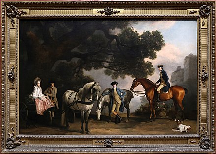 George Stubbs: The Milbanke and Melbourne Families.