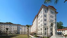 Georgia Hall, completed in 2009, is the latest residence hall at VSU Georgia Hall VSU.jpg