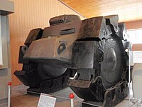 Немецкий противоминный трал Panzerkampfwagen I Schwere Minenräumer[8].