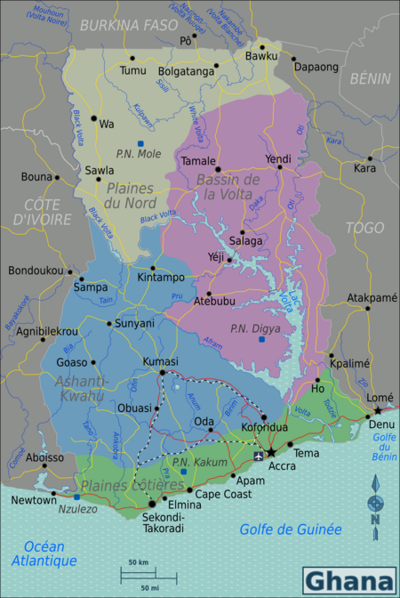 ไฟล์:Ghana Regions map (fr).png