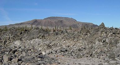 Glass Mountain, a large obsidian flow at Medicine Lake Volcano