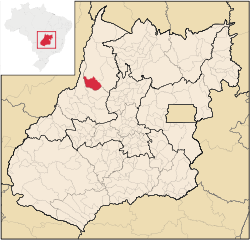Locatie in de staat Goiás