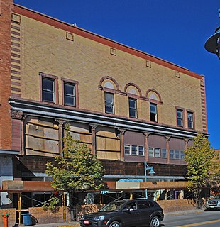 <span class="mw-page-title-main">Gowan Block</span> Historic commercial building in Sault Ste. Marie, Michigan, USA