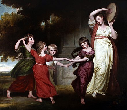 The children of Granville Leveson-Gower, 1st Marquess of Stafford, 1776–7, Abbot Hall Art Gallery, Kendal