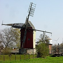 Old windmill in Groß Rodensleben