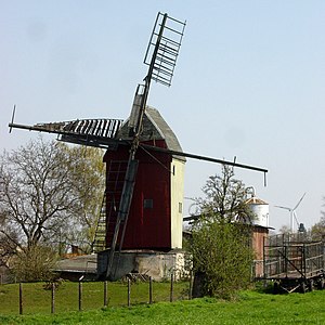 Alte Windmühle in Groß Rodensleben