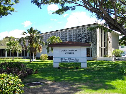 Building where the Supreme Court of Guam is located