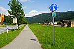 Miniatuur voor Bestand:Gurktal R5B Radweg in Straßburg (Kärnten).jpg