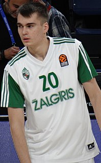 Gytis Masiulis Lithuanian basketball player