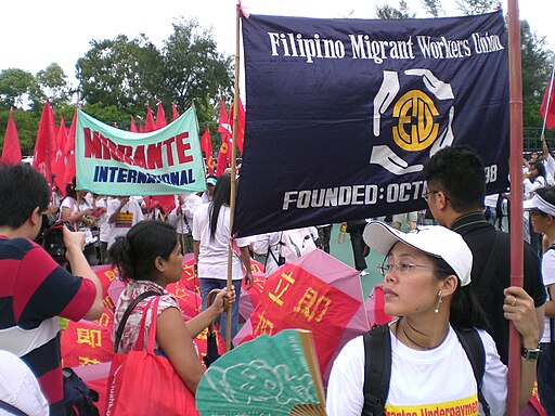 HK Victoria Park Filipino Migrant Workers