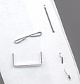 Staple fasteners (after use)