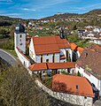 * Nomination Aerial view of the Evangelical Lutheran parish church of St Vitus and Michael Heiligenstadt --Ermell 04:26, 22 May 2024 (UTC) * Promotion  Support Good quality. --Plozessor 04:30, 22 May 2024 (UTC)