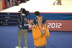 חרול עם מדליית הארד באולימפיאדת לונדון (2012)