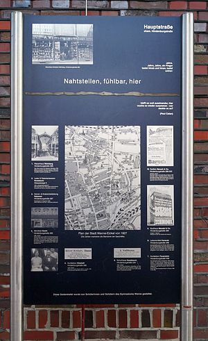 Herne-Wanne Gedenktafel Hauptstrasse jüdische Geschäfte.jpg