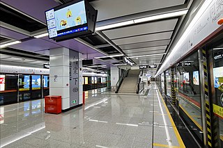 Hetangxia station Guangzhou Metro station