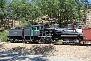 Hetch Hetchy 6 Shay locomotive built for Hetch Hetchy railroad