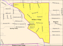 Map of Hilshire Village, Texas HilshireVillageMap.gif