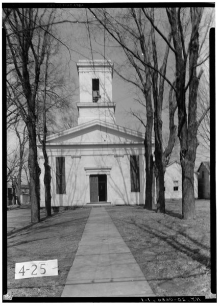 File:Historic American Buildings Survey, E.P. MacFarland, Photographer, April 10, 1934, SOUTH ELEVATION. - First Presbyterian Church, Main Street, Cairo, Greene County, NY HABS NY,20-CARO,1-1.tif