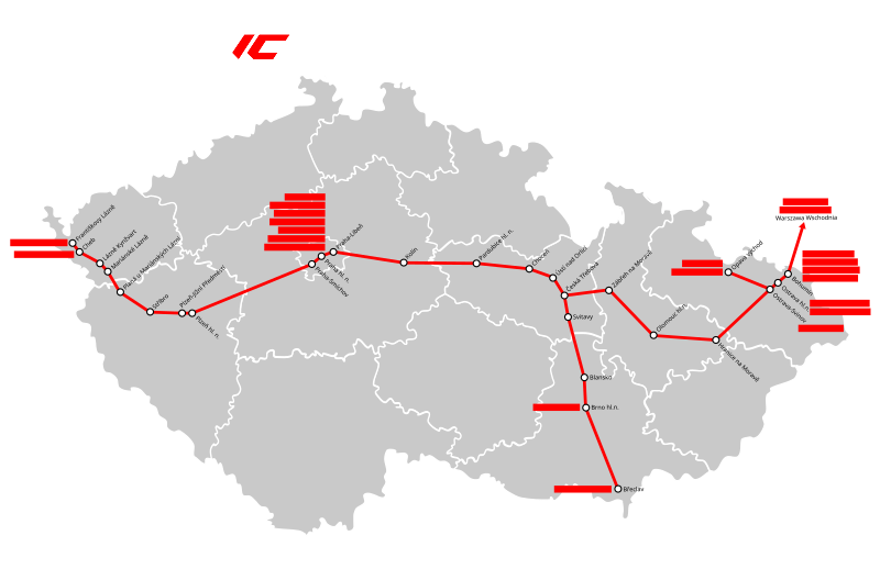 File:IC trains network Czechia 2020.svg