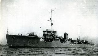 Japanese destroyer <i>Shimakaze</i> (1920) Minekaze class destroyer