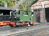 39. KW Die neue Schmalspurdampflokomotive Sächsische I K Nr. 54 auf der Preßnitztalbahn