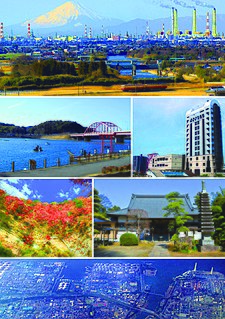 Ichihara, Chiba City in Kantō, Japan