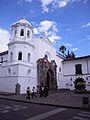 antigua iglesia de los Dominicos donde parte la procesión del entierro de Cristo