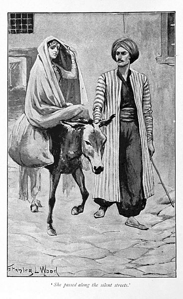 File:Illustrations by Stanley L Wood (1866-1928) for Romances of the Old Seraglio by H N Crellin (1941-1912) - by courtesy of the British Library-No. 1.jpg