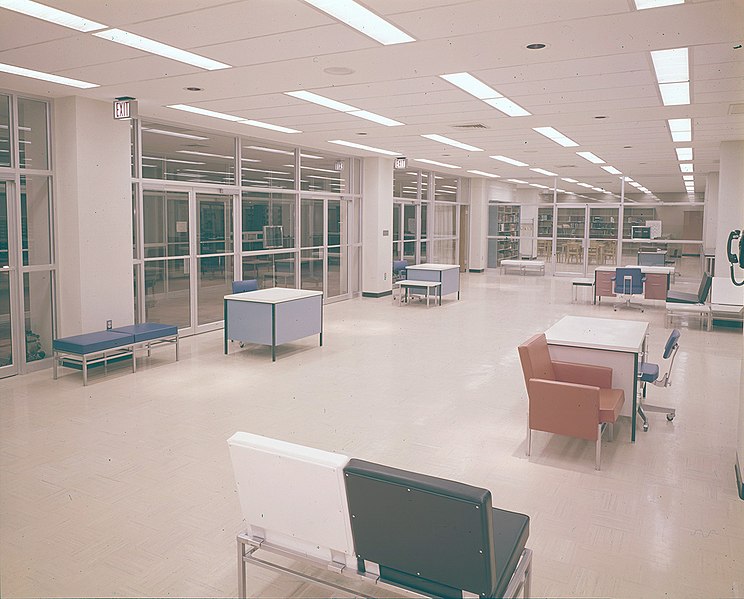 File:Interior of Arlington State College Library, ca. 1963 (10003722).jpg