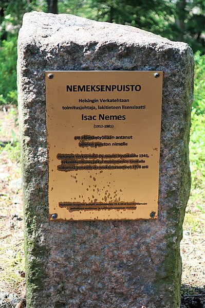 File:Isac Nemeksen muistomerkki 2014.jpg
