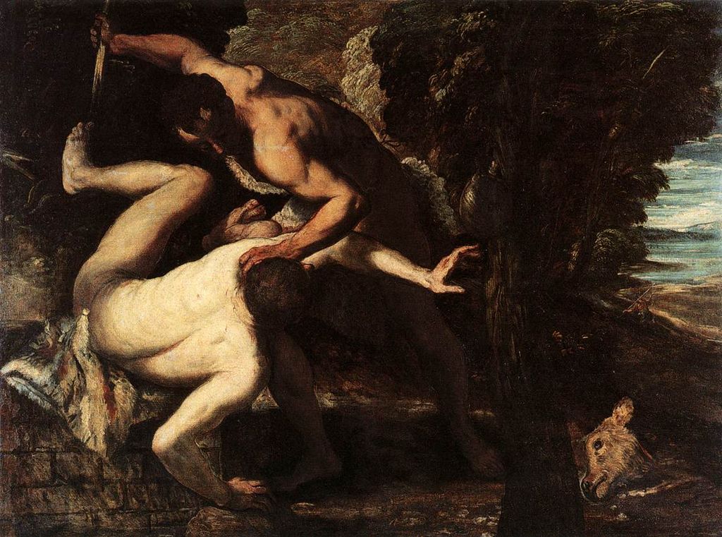 Jacopo Tintoretto - The Murder of Abel - WGA22654