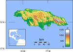 Miniatiūra antraštei: Jamaikos geografija