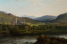 Balmoral Castle, painted by James Cassie